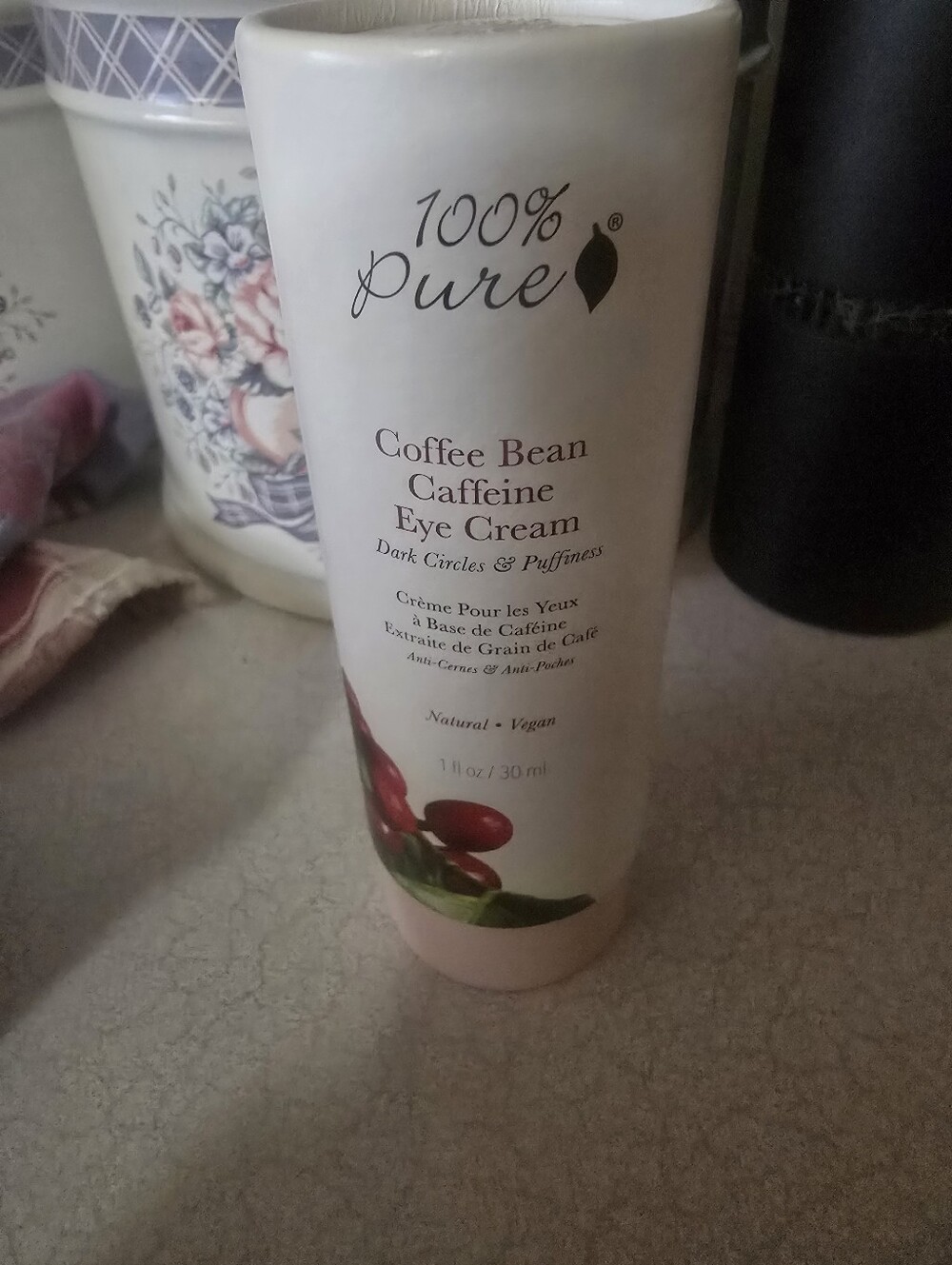 Coffee Bean Caffeine Brightening Eye Cream By 100% Pure